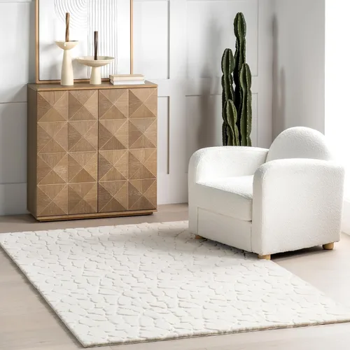 Miniatura 16 de nuLOOM SuperiorWash Collection Kai Taupe, 3 pies 9 pulgadas x 6 pies, esponjosa y acogedora, de alto tráfico, resistente a las manchas, fácil