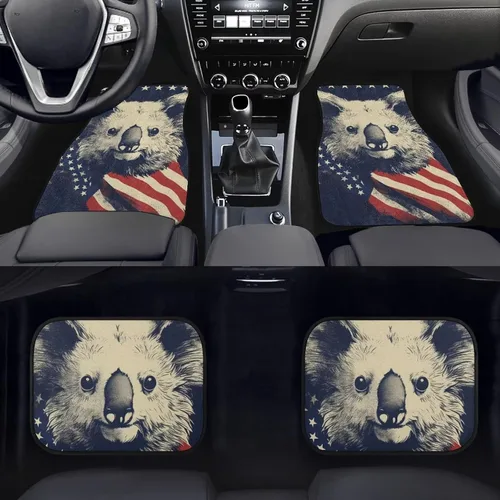 Miniatura 37 de 4 alfombrillas delanteras y traseras para automóvil, SUV, furgoneta y camión, protección de suelo para todo tipo de clima, juego de accesorios