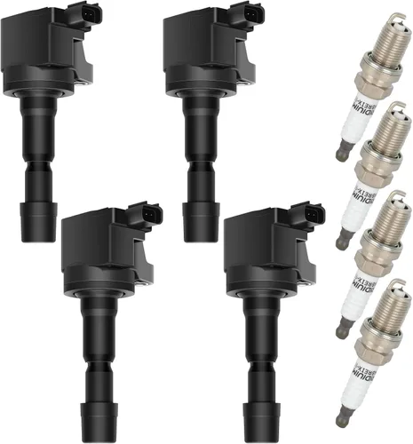 Miniatura 15 de OCPTY Paquetes de bobinas y bujías para UF504, GN10352 compatibles con 2011-2020 para Chrysler para 300 5.7L/V8, 2009-2010 para Dodge para Ram 1500