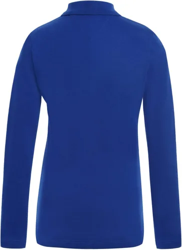 Miniatura 2 de Tommy Hilfiger Camisa polo de manga larga entrelazada para niñas