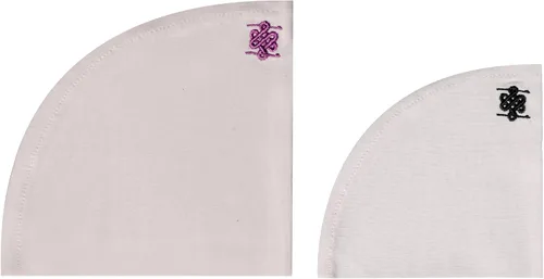 Miniatura 2 de ATHIA - Filtro de café ATHIA para Hario V60 tamaño 01, filtro de tela reutilizable en forma de cono 100% algodón, paquete de 3 para goteros pequeños