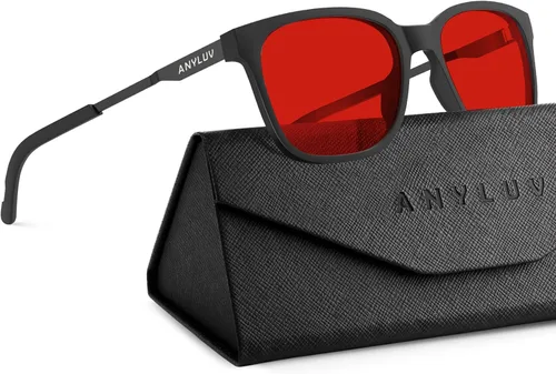Miniatura 10 de ANYLUV Blue Light Glasses for Men, Lightweight Computer Gaming Glasses, Stylish Anti Eyestrain Blue Light Blocking Men