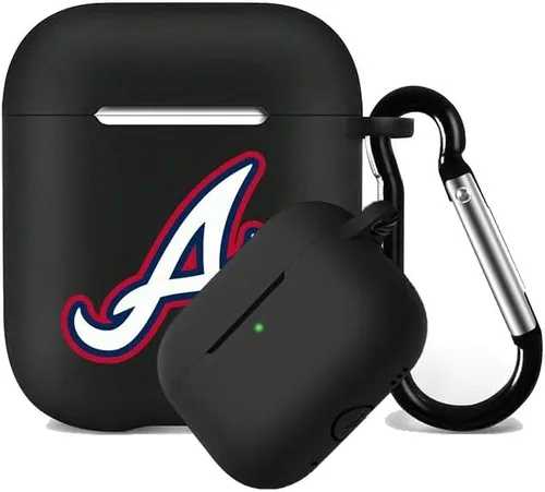 Miniatura 12 de Funda protectora de silicona para 49ers compatible con AirPods de 1ª/2ª generación, funda de carga, llavero