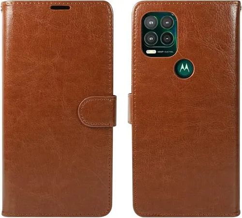 Miniatura 9 de Zase Moto G Stylus 5G - Funda tipo cartera de piel sintética para mujer, diseño bonito con función atril, ranura para tarjeta de identificación