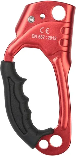 Miniatura 5 de SRT Escalada Mano Ascender Aviación Luz Aleación Montañismo Roca Ergonómico Equipo de Rappel Equipo Ascender Ascender Arborista Trepador Aparejo