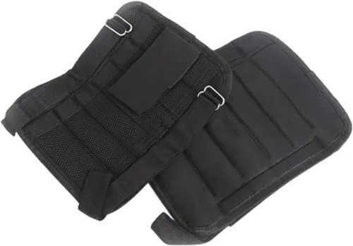 Miniatura 7 de Vaveren 2 piezas de pesas de tobillo entrenamiento de fuerza unisex suministros equipo cómodo pesas de piernas para aeróbicos, baile, gimnasio