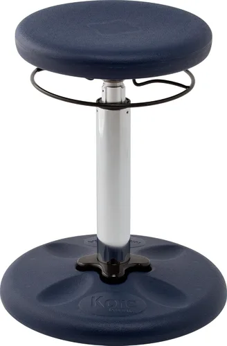 Miniatura 24 de Kore - Silla de altura ajustable, asiento activo para niños, adolescentes: Mejor que una pelota de equilibrio, asientos flexibles para aula. Verde