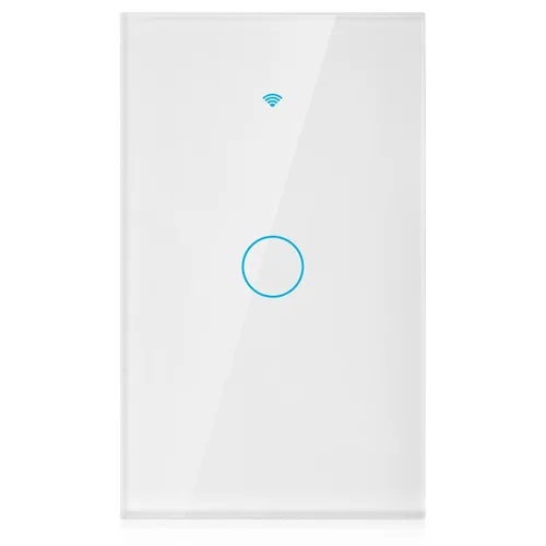 Miniatura 3 de Interruptor inteligente de 1 vía Control de luz de pared (Blanco EE.UU.)