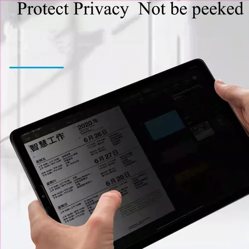 Miniatura 6 de Paquete de 1 protector de pantalla de privacidad para Samsung Galaxy Tab S10 Plus/Samsung Galaxy Tab S9 Plus 2023/Samsung Galaxy Tab S8 Plus