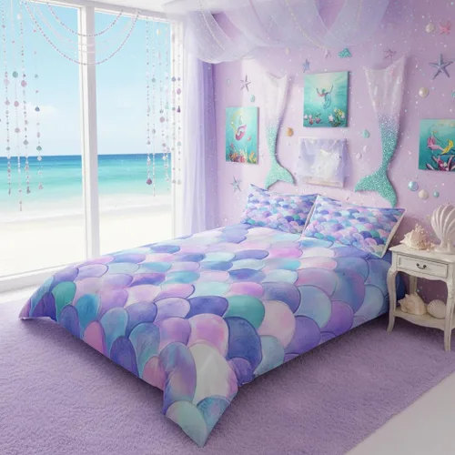 Miniatura 15 de Erosebridal Juego de ropa de cama con diseño de árbol de la vida, tamaño Queen para niños y niñas, diseño bohemio exótico de mariposa, funda