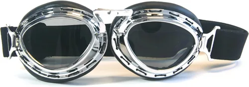 CRG Sports Gafas de motocicleta estilo aviador vintage estilo piloto para hombres, mujeres, adultos, jóvenes