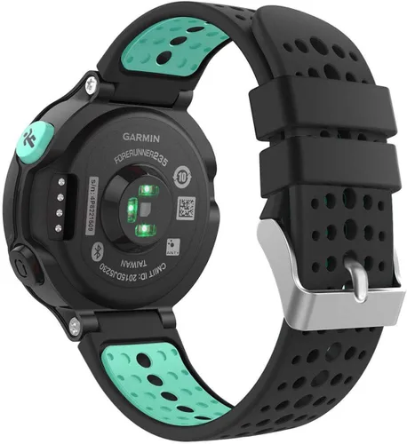 Miniatura 2 de GVangel - Correa compatible con reloj inteligente Garmin Forerunner 235, correa de silicona suave de repuesto para 220/230/235/620/630/735XT/235