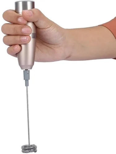 Miniatura 5 de TOPINCN Espumador de leche de acero inoxidable Eléctrico Ordeñador de alta velocidad Máquina de espuma de mano Mezclador de bebidas Mezclador