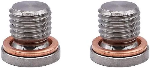 Miniatura 4 de Reemplazo del tapón y arandela de drenaje de aceite del motor del cárter para Polaris Sportsman RZR Ranger Scrambler 7052306