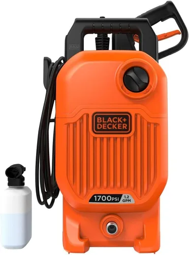 Miniatura 2 de BLACK+DECKER Lavadora a presión eléctrica, agua fría, 1700 PSI, 1.2 GPM (BEPW1700)