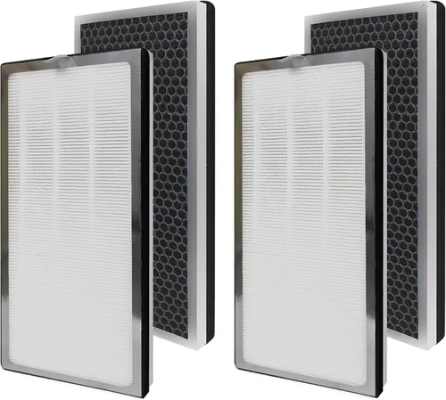 Miniatura 10 de 40 filtros de repuesto compatibles con purificador de aire MA serie 40, filtración 3 en 1 True HEPA 13, prefiltro fino y filtro F de carbón 2