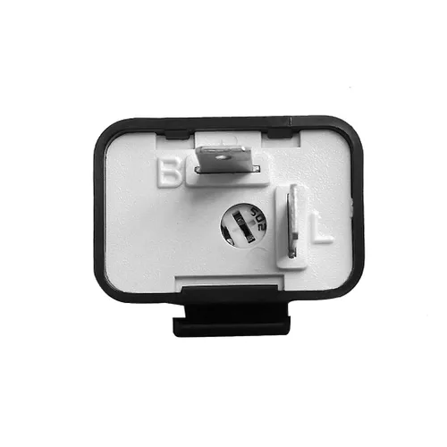 Miniatura 5 de AMFRNE Relé de intermitente LED electrónico ajustable de 2 pines para motocicletas, solución de hiperflash para señal de giro, kit de conectores