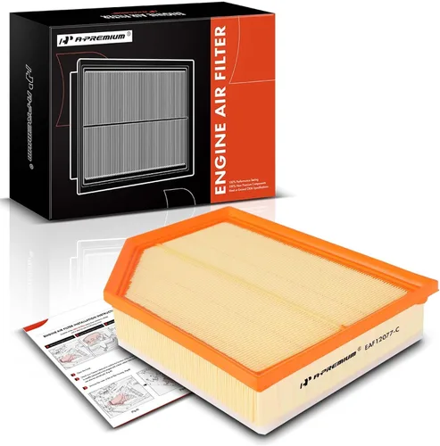 Filtro de aire del motor A-Premium Compatible con Volvo XC60 2018-2023, XC90 2016-2023, S60 2019-2023, S90 2017-2023, V60 2019-2023, V60 Cross