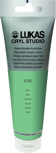 Miniatura 77 de Lukas CRYL Studio Artist - Pintura acrílica para artistas, Alizarín Carmesí, tubo de 125 ml - Pinturas acrílicas de alto pigmento para pintura