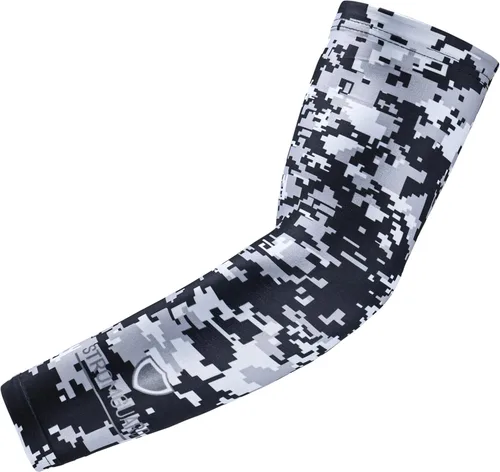 Miniatura 32 de Stromguard Manga deportiva de compresión para brazo, camuflaje digital, béisbol, fútbol, baloncesto, (una manga de brazo)