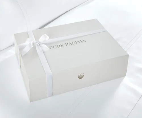 Miniatura 6 de Hotel Triple Luxe - Juego de sábanas de satén, 100% algodón egipcio Giza de ELS, bordado, totalmente natural, plano, ajustado y 2 fundas de almohada