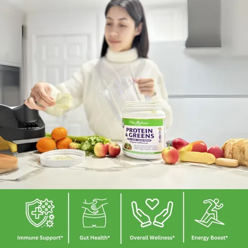Miniatura 8 de Paradise Herbs Proteína de guisante en polvo, orgánica, keto, paleo, vegano, sin OMG, sin gluten, sin sabor, 15 porciones, 450 g (15.87 oz)