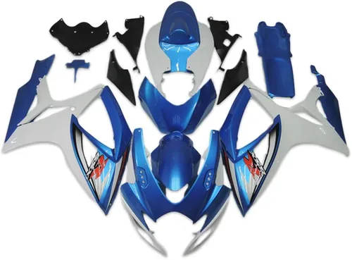 Miniatura 40 de Carrocería de plástico negro mate carenado apto para Suzuki 2006 2007 GSXR 600 750 inyección ABS nuevo marco 06 07 GSXR-600 750