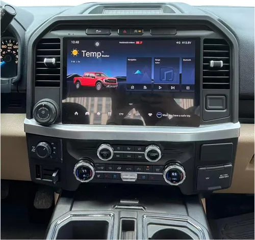 Para Ford F150 2015-2021 Radio Android de 13 pulgadas 1920 * 1200 2K HD pantalla táctil unidad principal Carplay inalámbrico GPS pantalla de