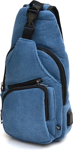 Miniatura 45 de Nupouch Mochila cruzada antirrobo, carga USB, mochila ligera para viajes, senderismo, todos los días