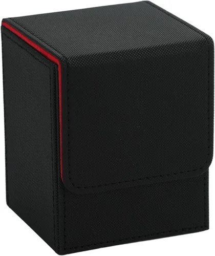 Miniatura 6 de MTG Caja de cartas para Commander Deck Box con 2 divisores, caja de almacenamiento de tarjetas para más de 100 tarjetas de una sola manga, soporte
