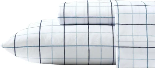 Miniatura 14 de Nautica Juego de sábanas para cama individual/individual XL, ropa de cama suave con sábana bajera y funda de almohada, juego de cama ligero