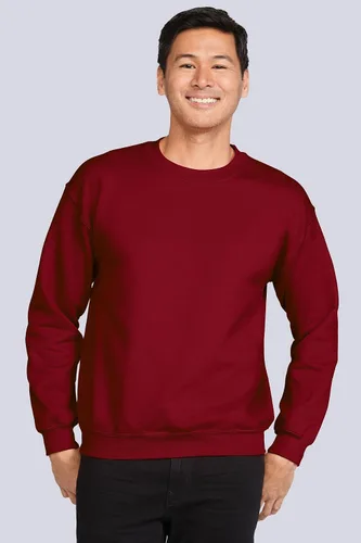 Miniatura 6 de Gildan - Sudadera de vellón con cuello redondo, paquete múltiple, estilo G18000