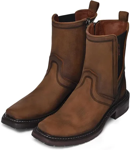 Miniatura 7 de Cuadra Bota Hombre en piel bovina con acabado mate 1J2ORS