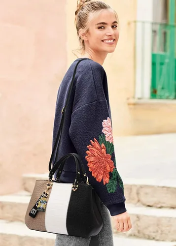 Miniatura 6 de Bolsos de mano para mujer, bolsos de mano de piel sintética para mujer