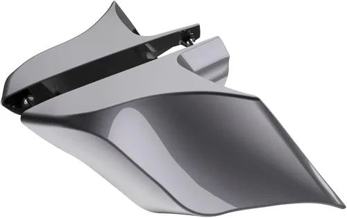 Miniatura 91 de Advanblack Barracuda - Cubiertas laterales estiradas plateadas (brillantes), paneles extendidos para Harley Touring Street Glide Road Glide Electra