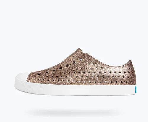 Miniatura 3 de Native Shoes Jefferson Zapatilla ligera para adultos metal blingshell blanco 8 Women6 Men