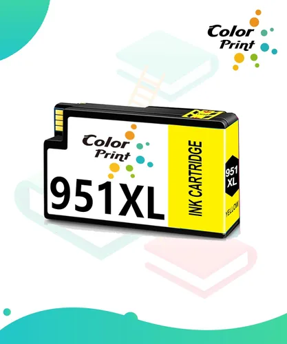 Miniatura 2 de Cartucho de tinta compatible 950 951 de repuesto para HP 951XL amarillo 950XL HP950XL para impresora OfficeJet 8600 Pro 251dw 276dw 8100 8610 8615