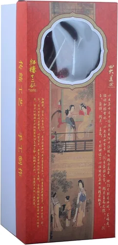 Miniatura 9 de Figura de seda de artesanía tradicional china de 12 pulgadas, adornos coleccionables de personajes antiguos chinos para decoración del hogar (blanco)