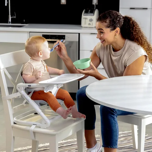 Miniatura 2 de Evenflo Silla elevadora plegable portátil 2 en 1 Eat & Go