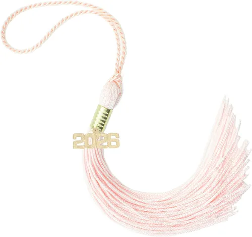 Miniatura 206 de Borla de graduación Aqua 2022, todos los colores escolares disponibles, fabricada en Estados Unidos
