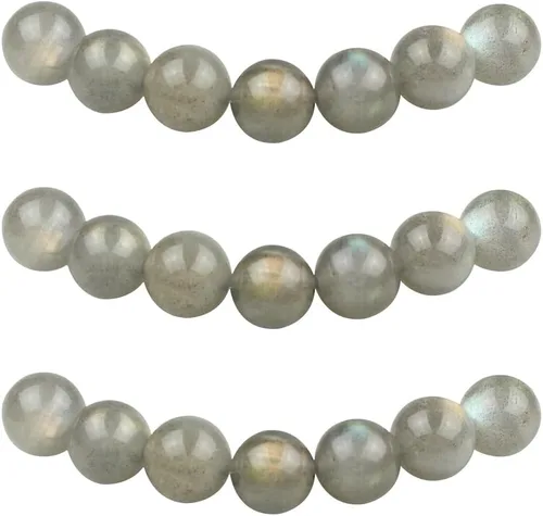 Miniatura 17 de MJDCB Cuentas sueltas redondas de jade rojo natural para hacer joyas, pulseras y collares DIY (6mm)