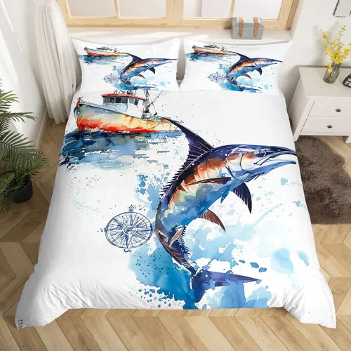 Miniatura 14 de Juego de ropa de cama floral, funda de edredón de flores de iris de colibrí, tamaño matrimonial, jardín, botánico, magnífica, funda de edredón