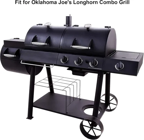 Miniatura 3 de Utheer Piezas de parrilla para Oklahoma Joe's Longhorn Combo de 3 quemadores de carbón y gas, piezas de repuesto para parrilla Oklahoma Joes
