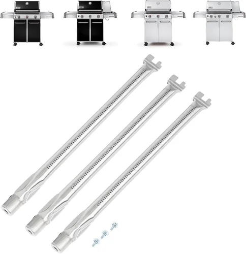 Miniatura 13 de Utheer 69785 Quemador de parrilla de 18 pulgadas para Weber Spirit I y II 200 Series, Spirit E-210 E-220, Spirit S-210 S-220 parrillas de gas