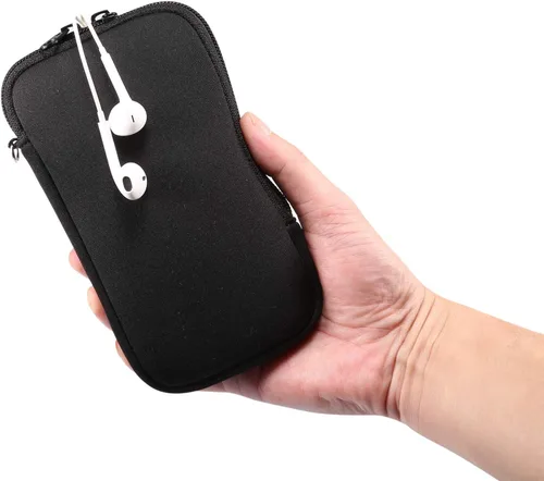 Miniatura 8 de Funda de neopreno para teléfono celular con cremallera para Samsung Galaxy S26 Ultra S25 Ultra S24 Ultra S23 Ultra A17 A16 A26 A36 A56 A15 A25 A35