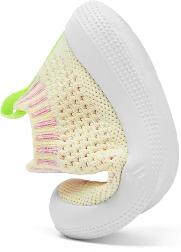 Miniatura 4 de Engtoy Zapatos de bebé para niños y niñas, zapatos para caminar, ligeros, transpirables, de malla, zapatos antideslizantes con suela de goma suave