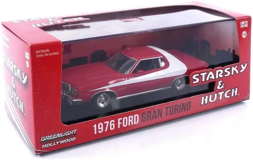 Miniatura 7 de Greenlight 86442 1976 Ford Gran Torino Starsky and Hutch Escala 1:43 Diecast