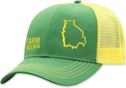 Miniatura 151 de John Deere Gorra de béisbol con logotipo y malla trasera con contraste, para hombre