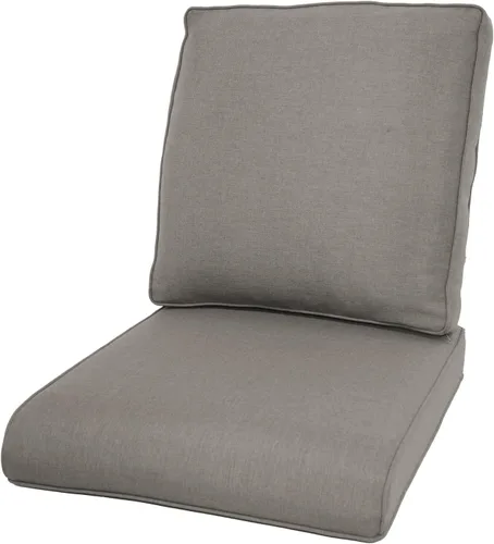 Miniatura 42 de Rilyson Cojines de patio para muebles de exterior, 22 x 24 pulgadas, respaldo alto y asiento profundo, cojín de exterior para sillas de patio, sofá