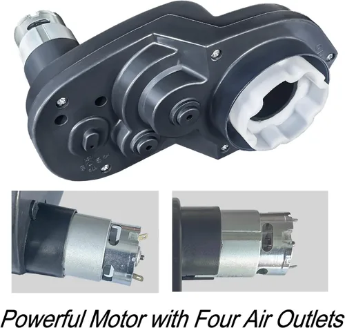 Miniatura 6 de Caja de cambios de motor de acero de 24 V para Jeep Power Wheels Piezas de repuesto de actualización de motor, caja de engranajes de motor de alto